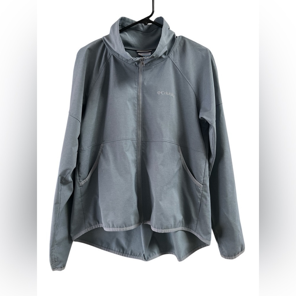 Columbia blue zip up jacket